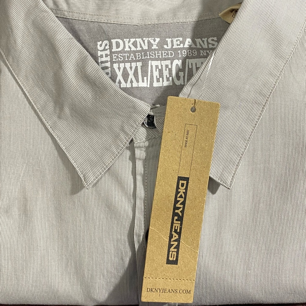 Mens Long Sleeve Button Up (XXL)